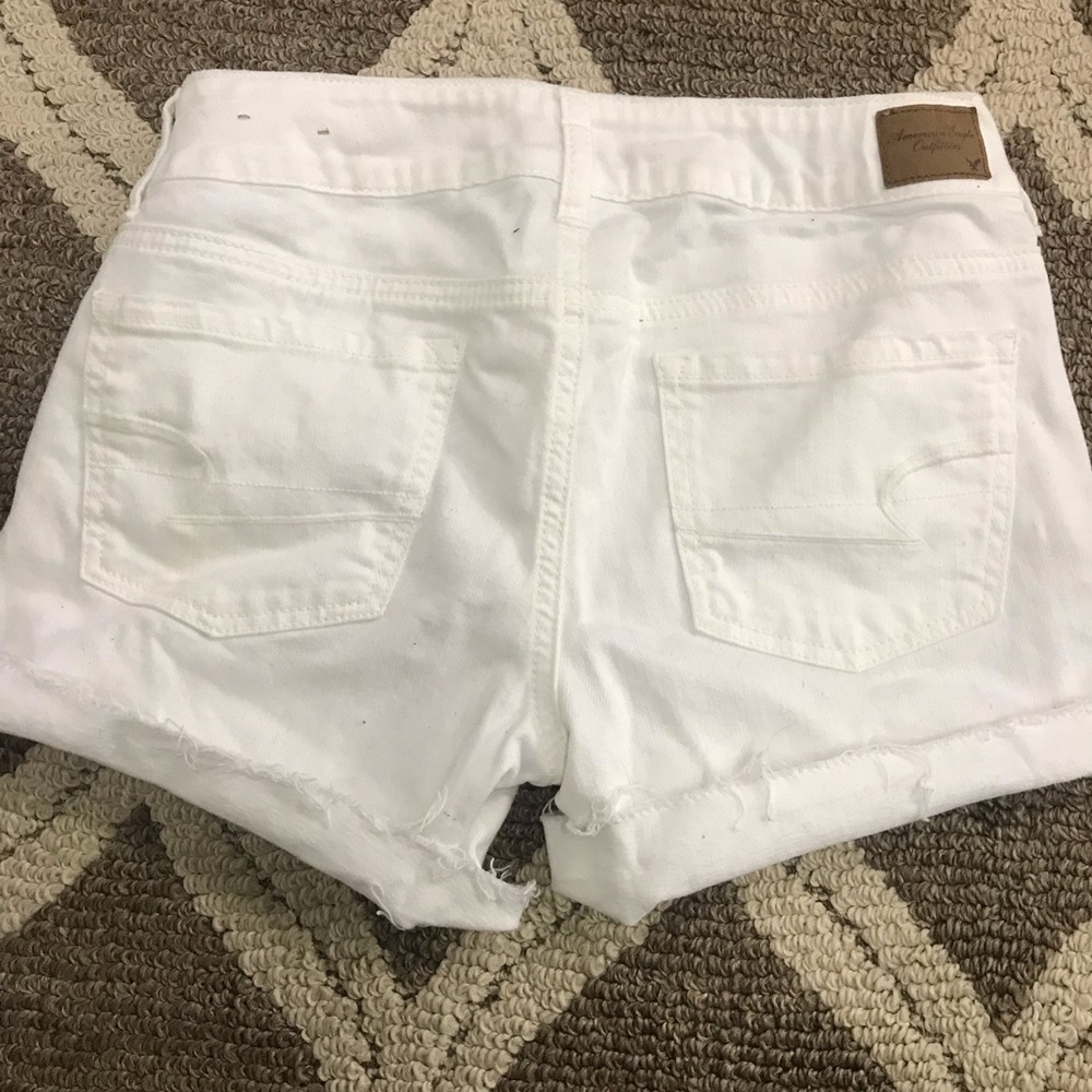 Like New! American Eagle White Denim Shorts